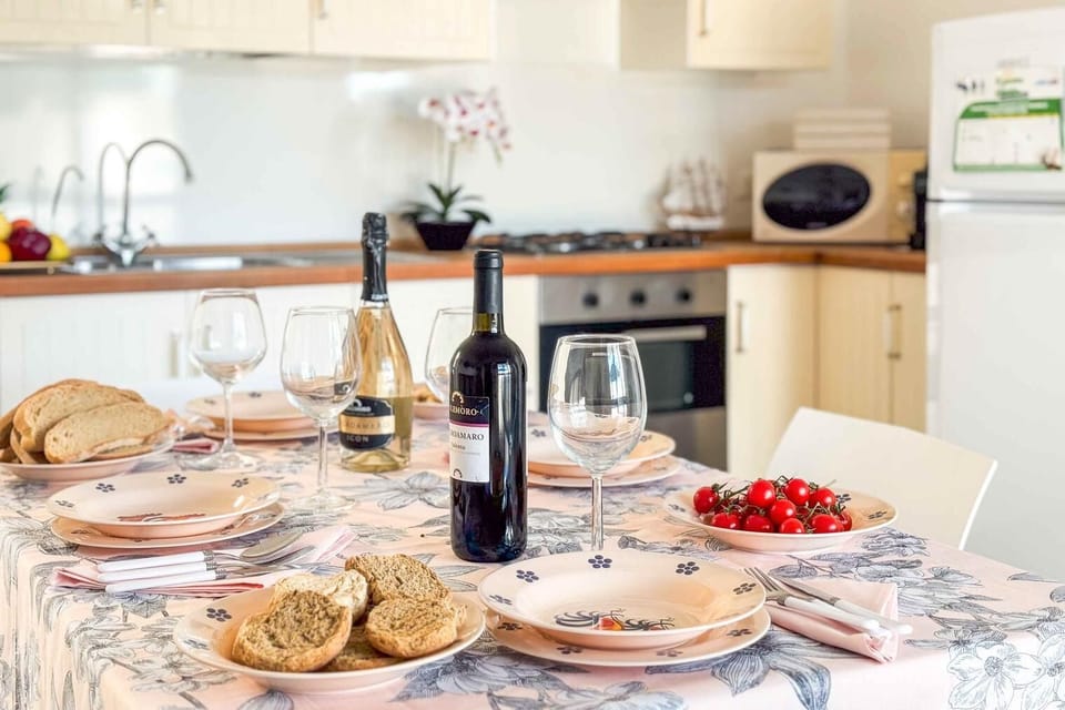 Villa, Patio, Sea View | Private kitchen | Fridge, microwave, oven, stovetop