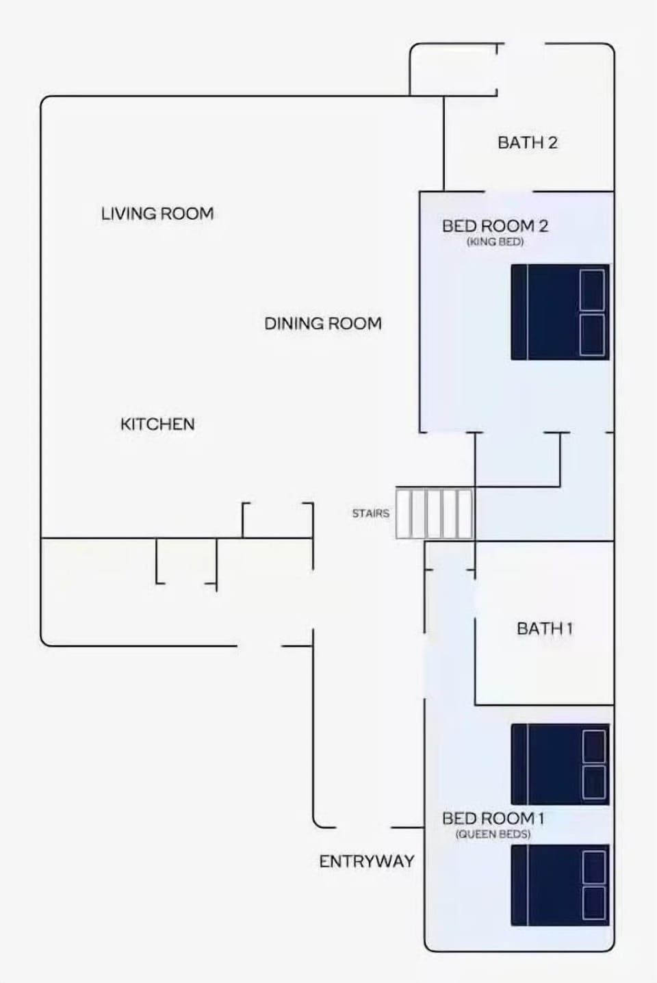 House (Multiple Bedrooms) | Interior