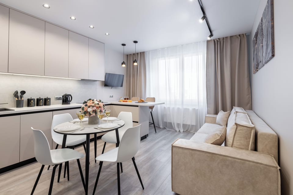 Superior Apartment, Balcony, Park View | Living area | LED TV