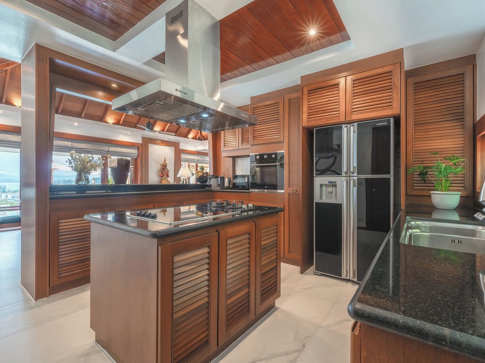 Villa, Sea View | Private kitchen | Coffee/tea maker, electric kettle, toaster, blender
