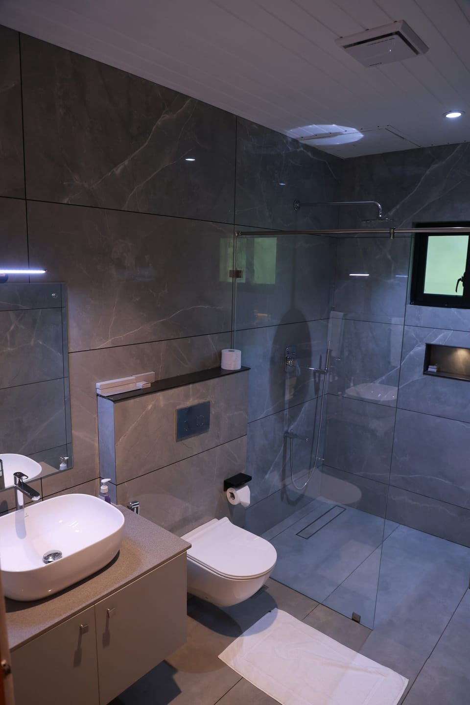 Deluxe Villa | Bathroom | Shower, free toiletries, bathrobes, slippers