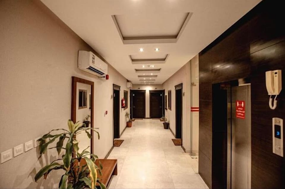 Interior entrance