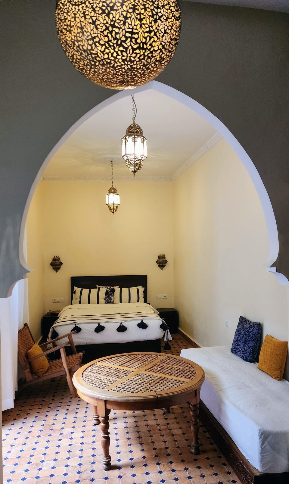 Deluxe Triple Room, Courtyard View | Iron/ironing board, free WiFi