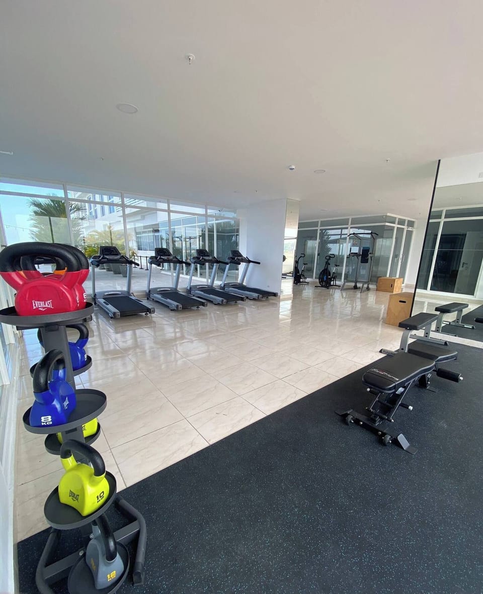 Apartment, 1 Bedroom, Accessible, Smoking | Fitness facility