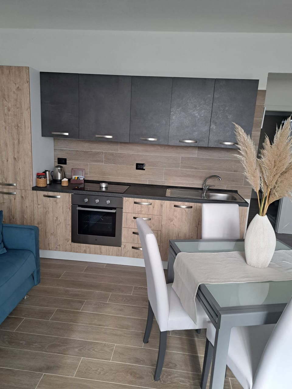 Le Scintille B&B - Nibiru | Private kitchen | Full-size fridge, oven, stovetop, coffee/tea maker