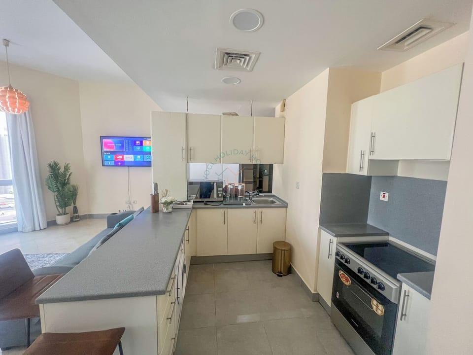 Comfort Apartment, City View | Private kitchen