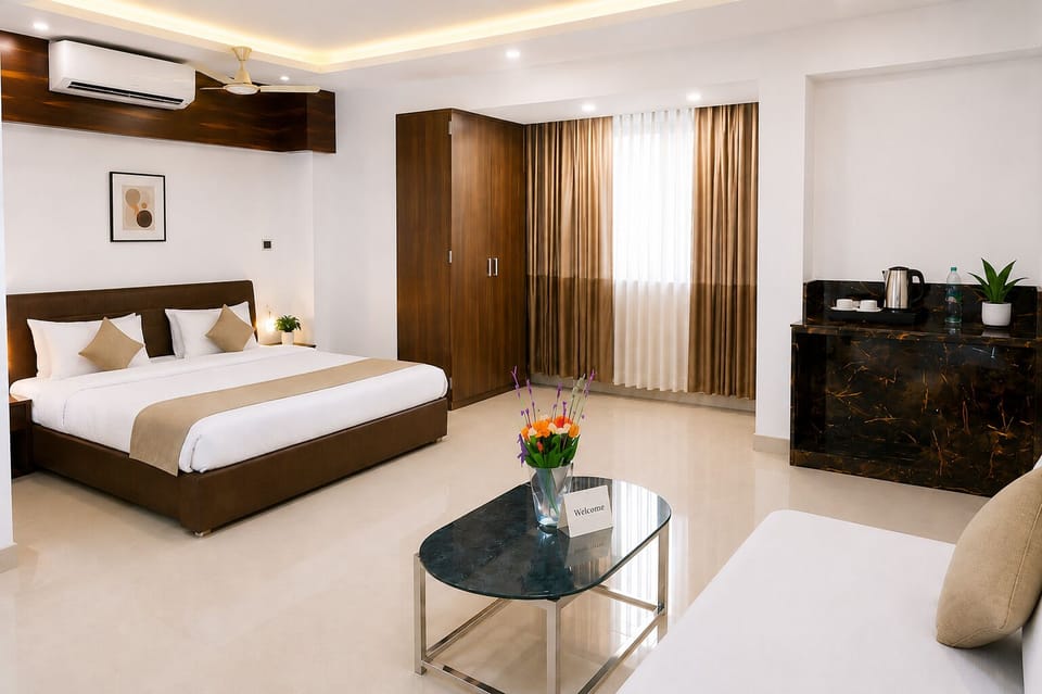 Standard Studio Suite | Hypo-allergenic bedding, soundproofing, free WiFi