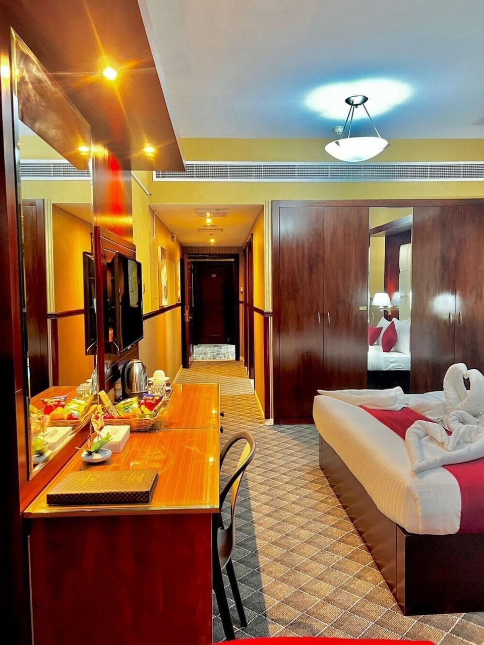 Double or Twin Room, Balcony | Minibar, in-room safe, desk, laptop workspace