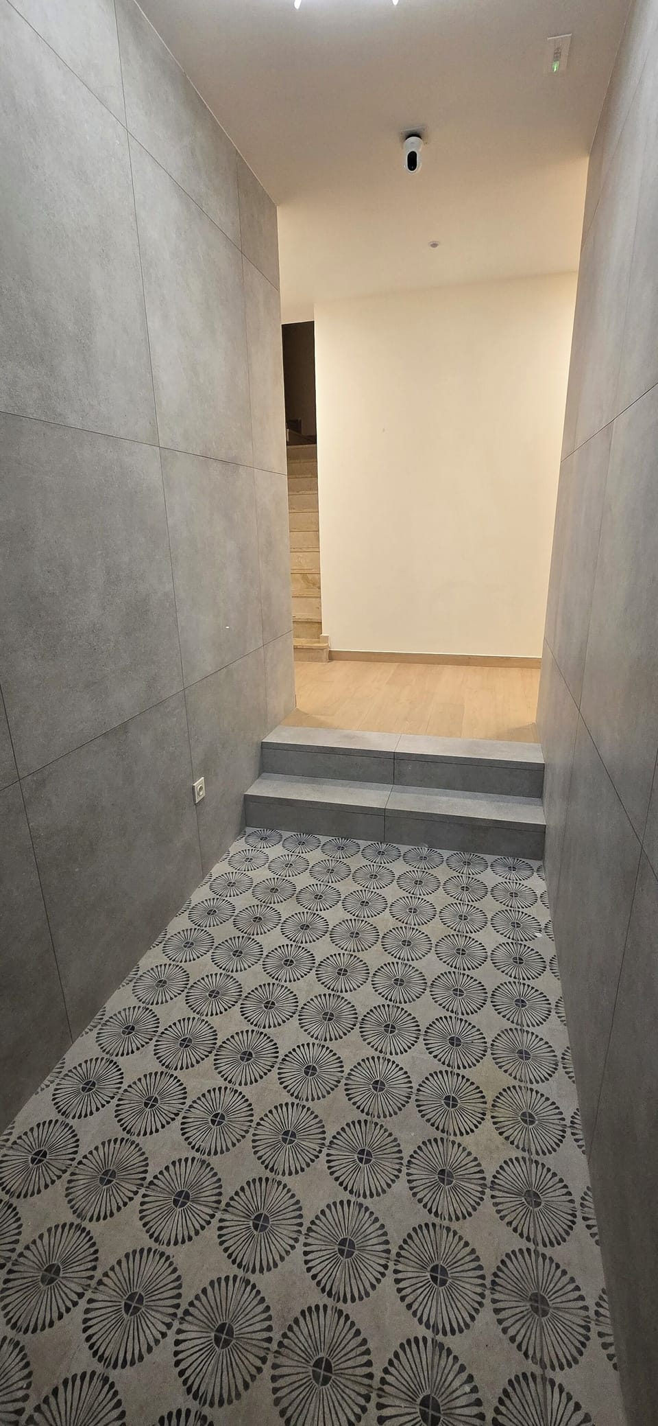 Interior entrance