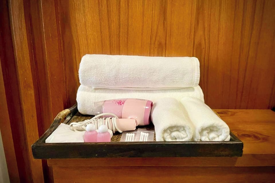 Desk, iron/ironing board, free WiFi, bed sheets