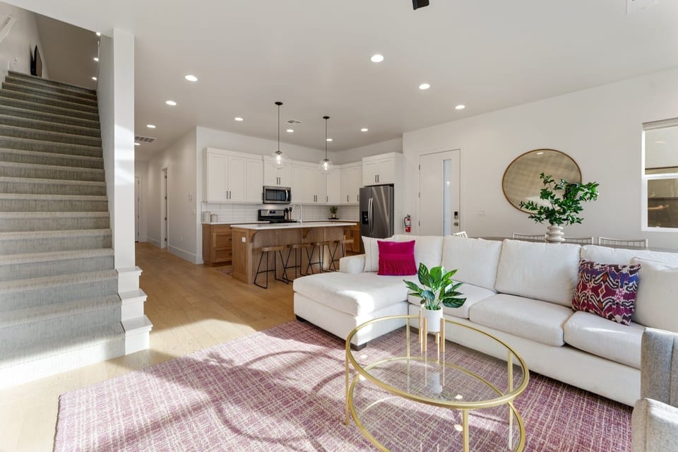 Townhome, 4 Bedrooms | Living area | Smart TV