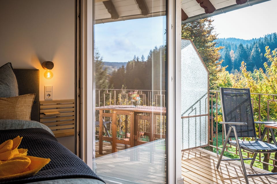 Double Room, Balcony, Mountain View | Free WiFi, bed sheets