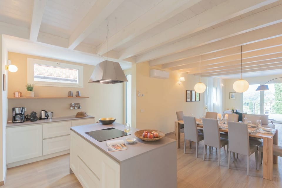 Villa (4 Bedrooms) | Private kitchen | Microwave, oven, electric kettle, highchair