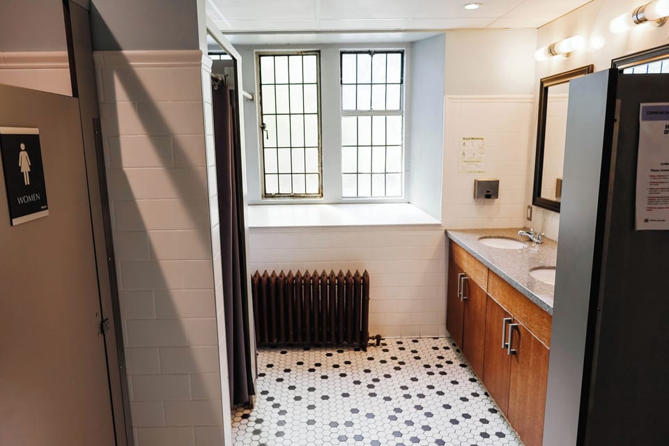 Shared bathroom