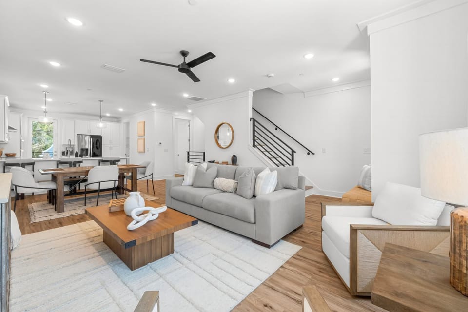 Townhome, Resort View | Living area | 55-inch Smart TV with digital channels, Netflix, Hulu