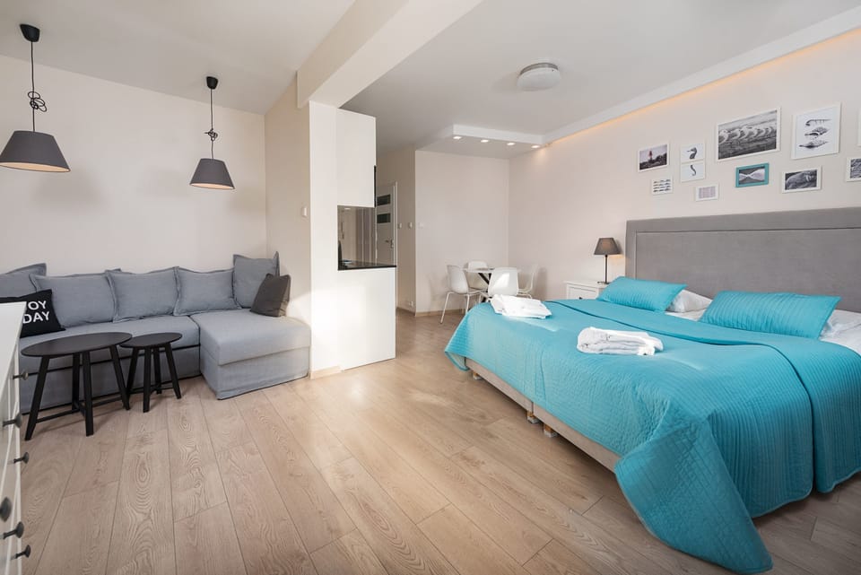 Studio | Living area | Flat-screen TV