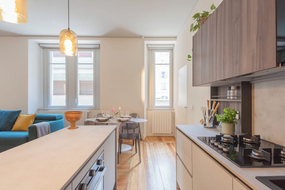 Apartment (2 Bedrooms) | Private kitchenette | Microwave, oven, espresso maker, electric kettle