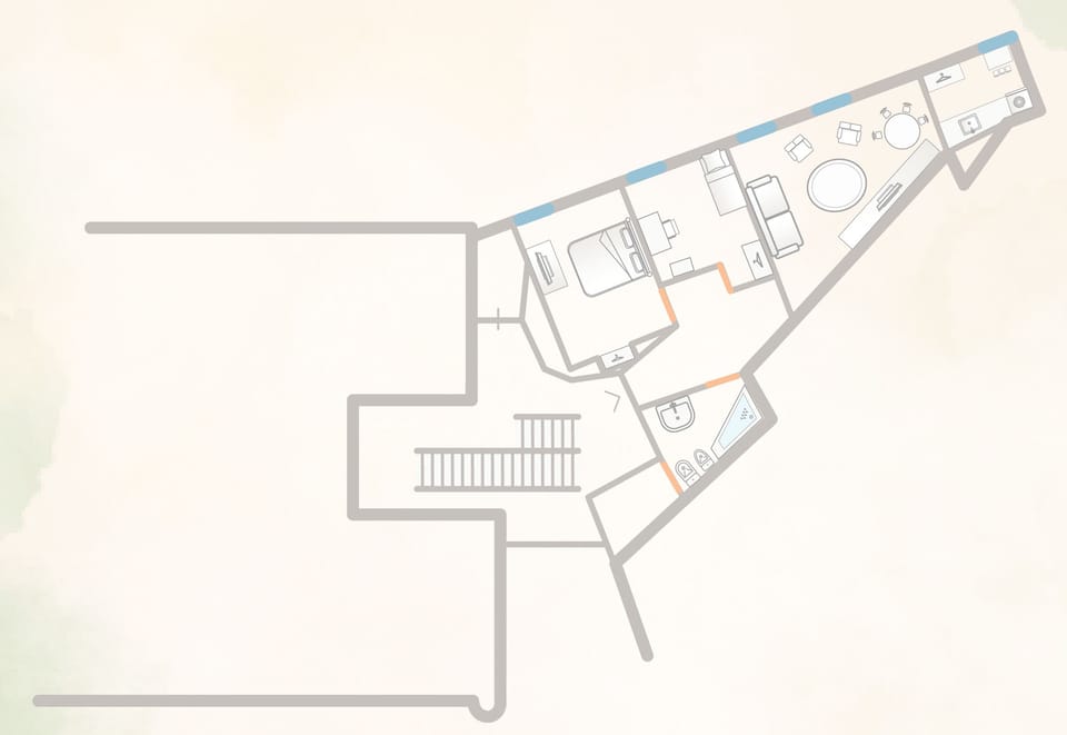 Apartment (2 Bedrooms) | Floor plan