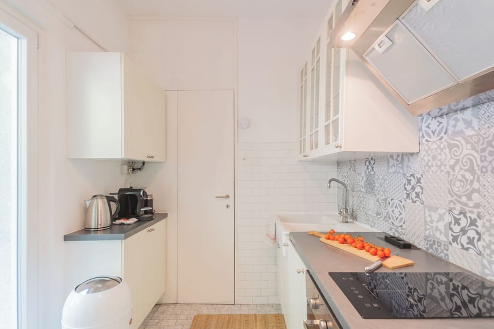 Villa (2 Bedrooms) | Private kitchen | Fridge, microwave, oven, espresso maker