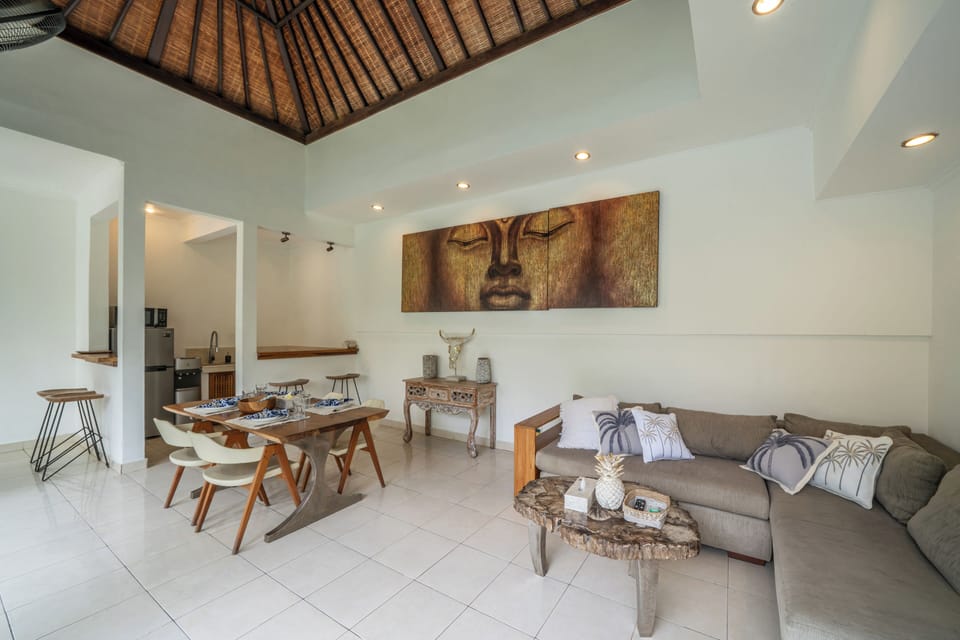 House, Pool View | Living area