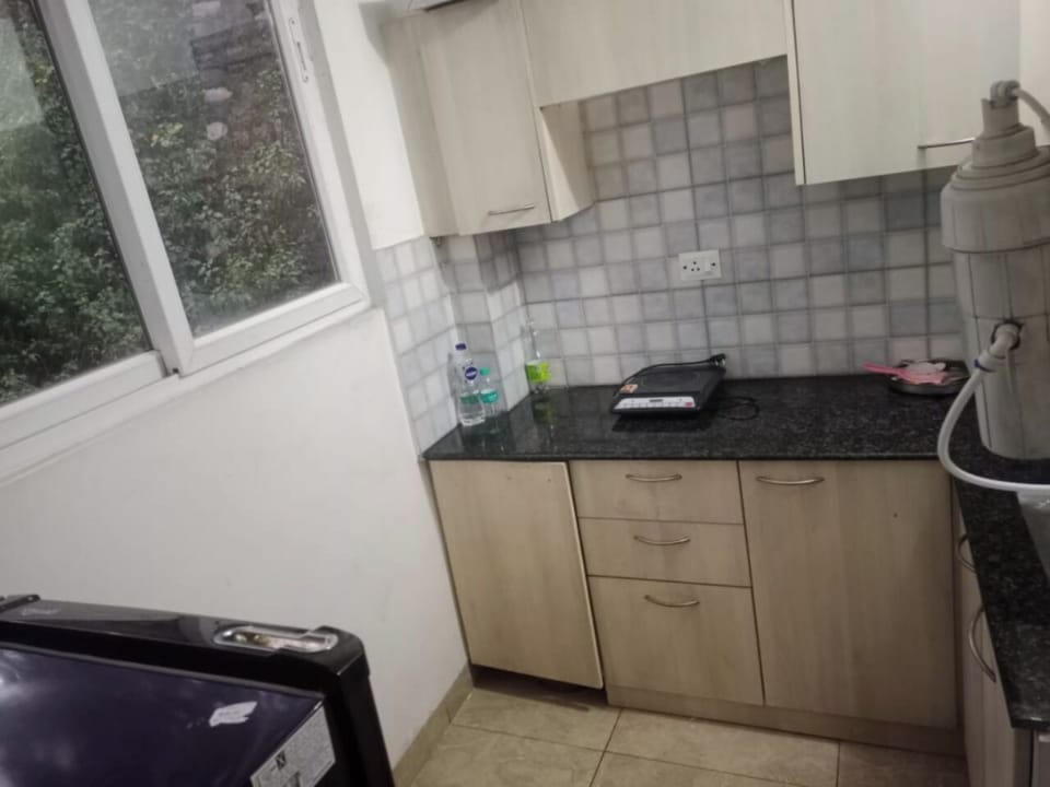 Deluxe Single Room, Balcony, Mountain View | Private kitchen | Fridge