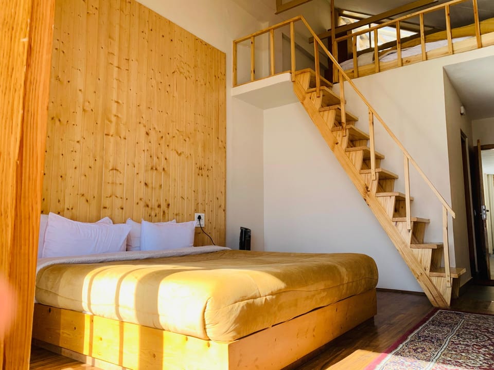 Family Double Room, Mountain View | Premium bedding, individually decorated, individually furnished, desk