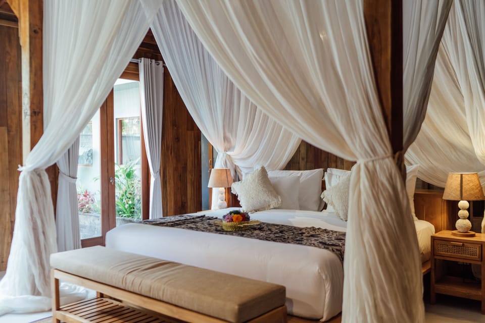 Two Bedroom Private Pool Villa | Premium bedding, in-room safe, desk, iron/ironing board