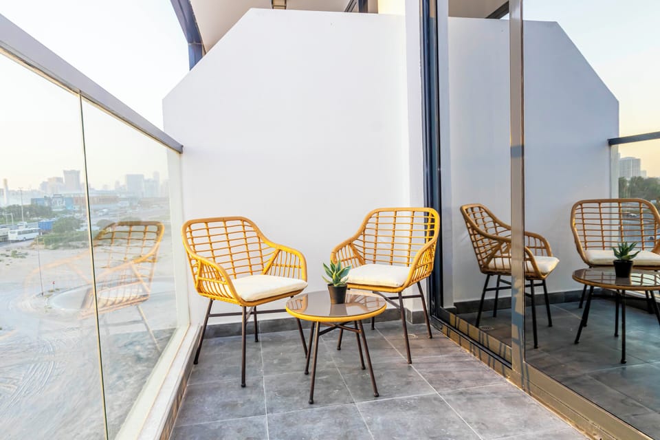 Deluxe Studio, City View | Terrace/patio