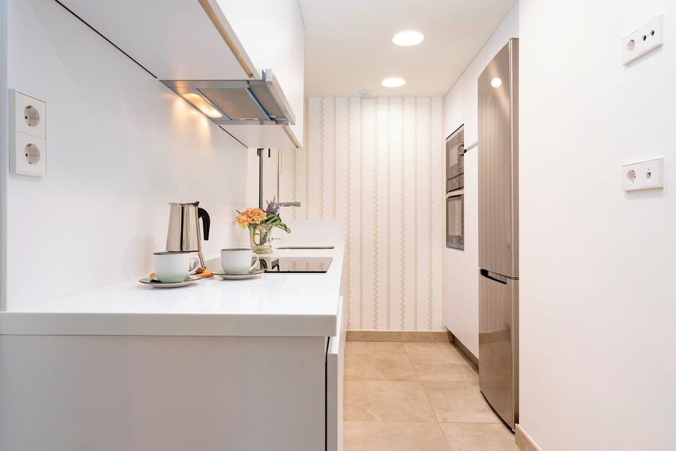 Apartment (2 Bedrooms) | Private kitchen | Fridge, microwave, oven, dishwasher