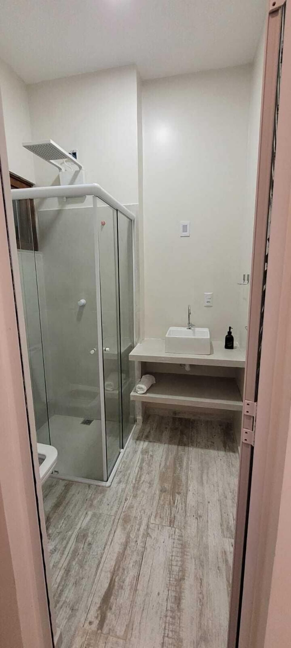 Comfort Double or Twin Room, Lake View | Bathroom | Shower, towels, soap, toilet paper
