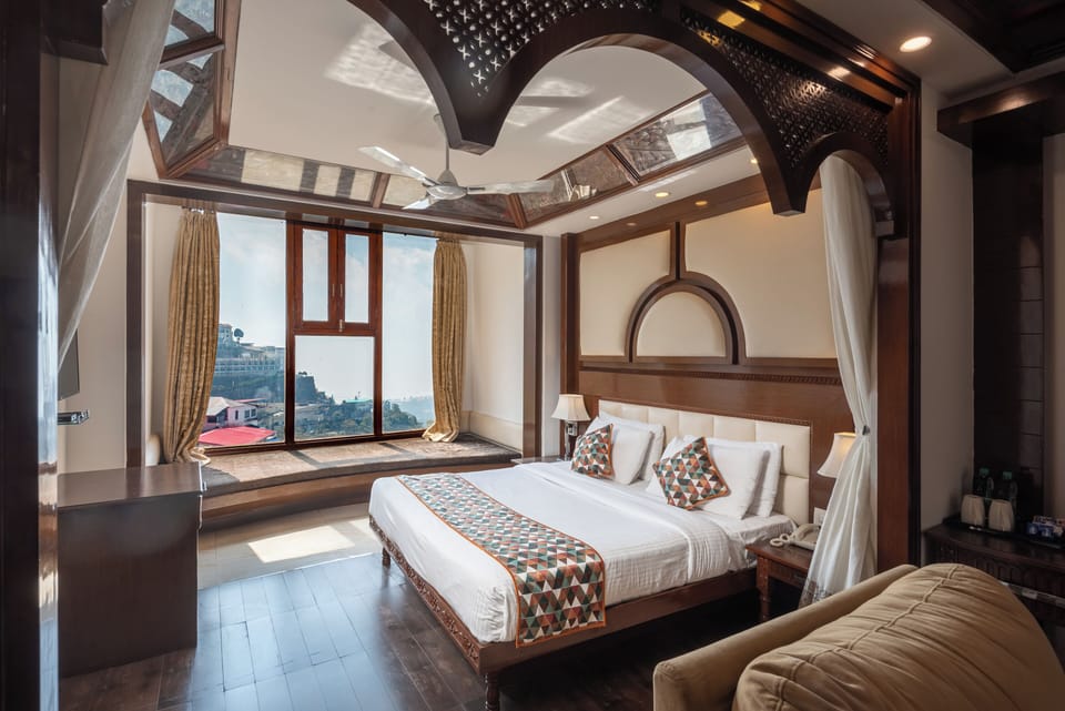 Presidential Room, Valley View | Egyptian cotton sheets, premium bedding, in-room safe, desk