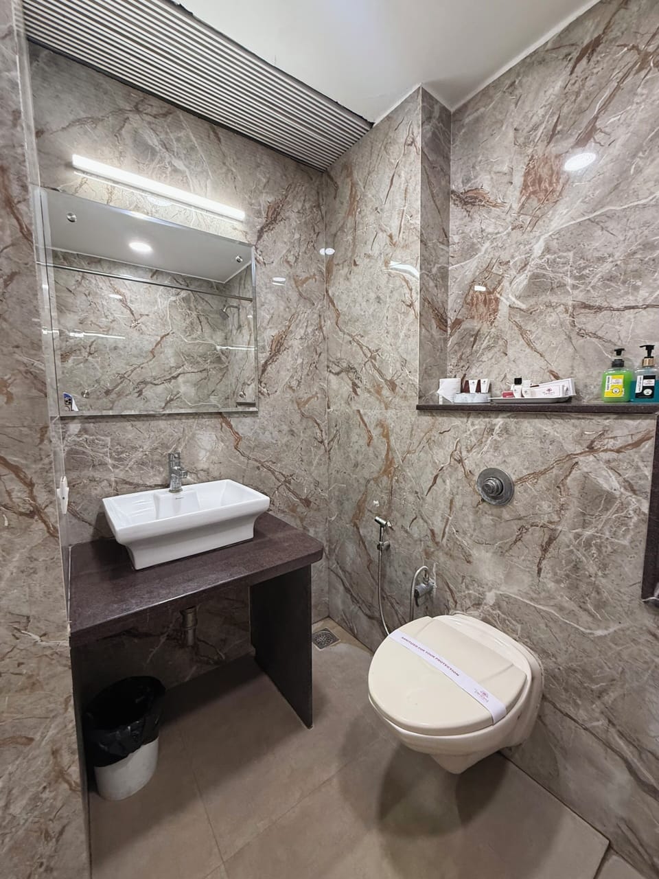 Executive Room | Bathroom | Shower, rainfall showerhead, free toiletries, slippers