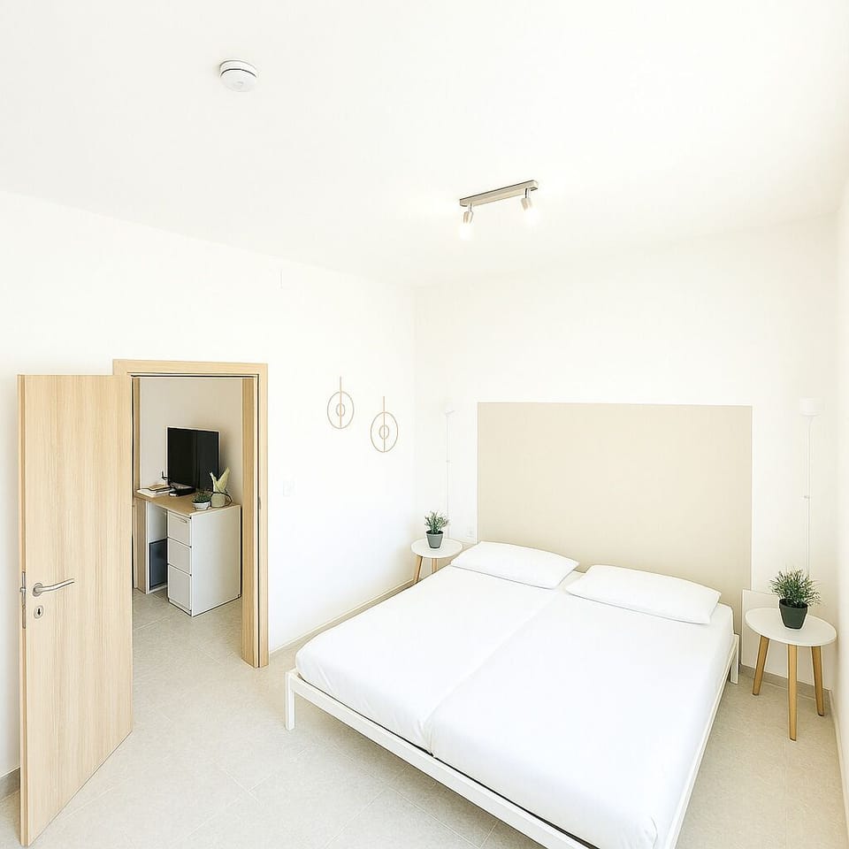 Comfort Apartment, Patio, Beach View | 1 bedroom, in-room safe, desk, laptop workspace