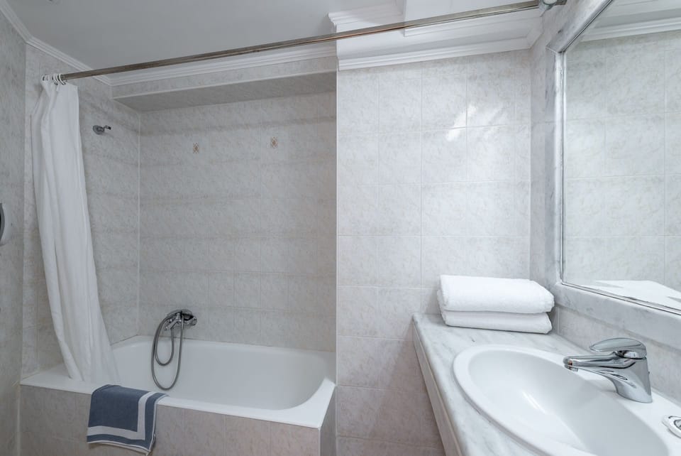 Hair dryer, towels