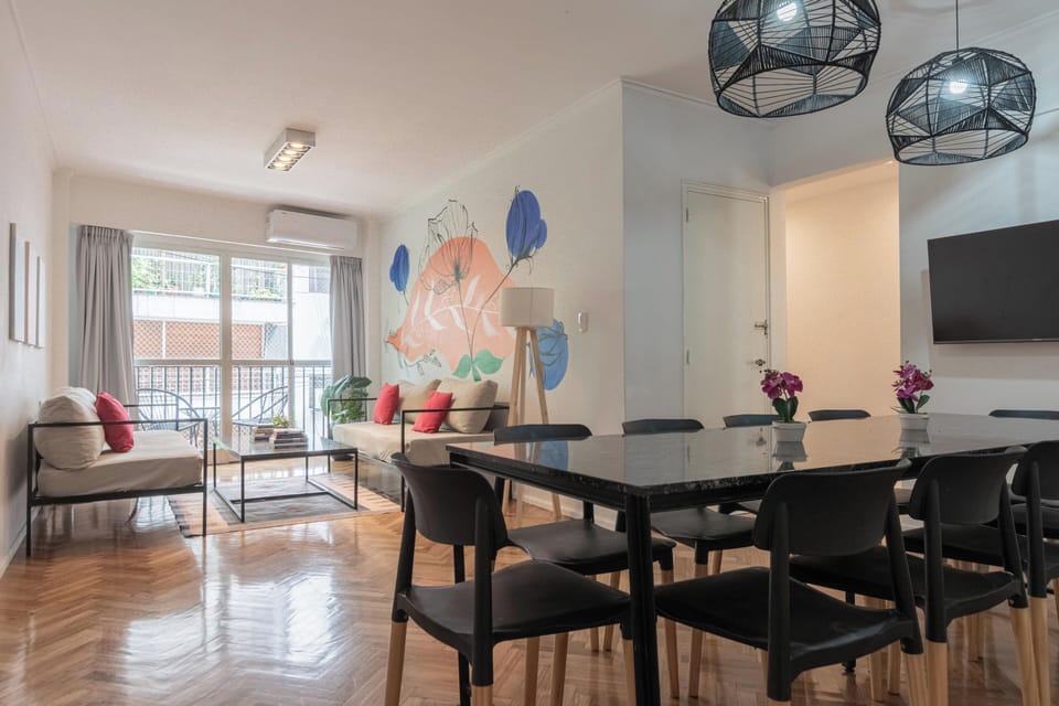 Apartment, 4 Bedrooms | Living area