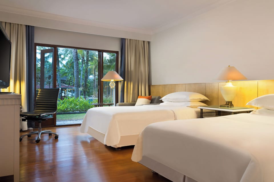 Deluxe Twin Room with Terrace and Garden Access | Desk, WiFi (free), bed sheets