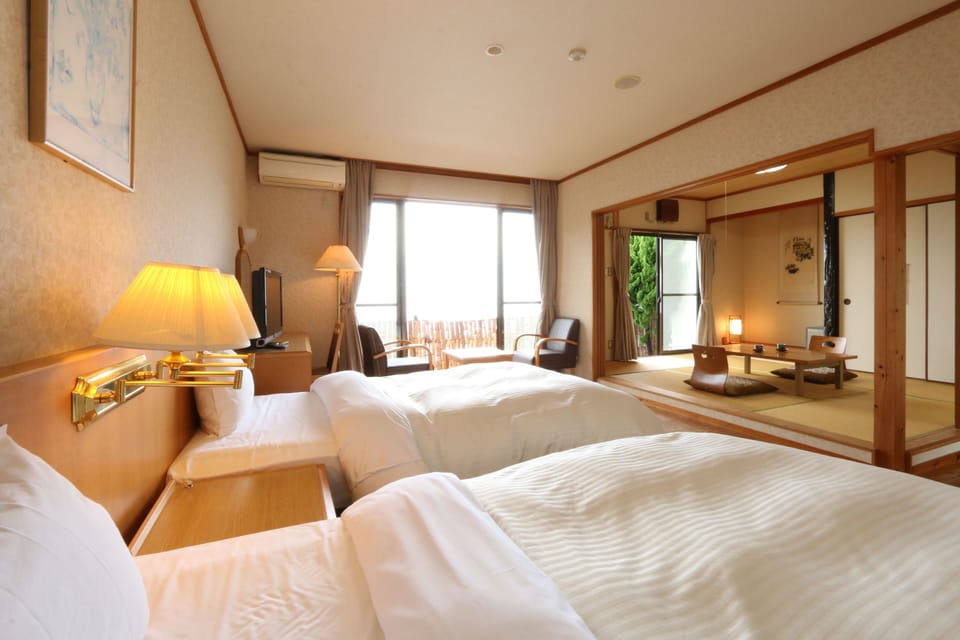 Annex Japanese-Western Style Room, Non-Smoking | In-room safe, blackout drapes, WiFi (free), bed sheets