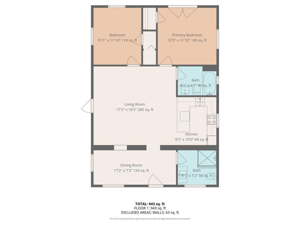 House, Multiple Beds (Mermaid's Playground) | Floor plan