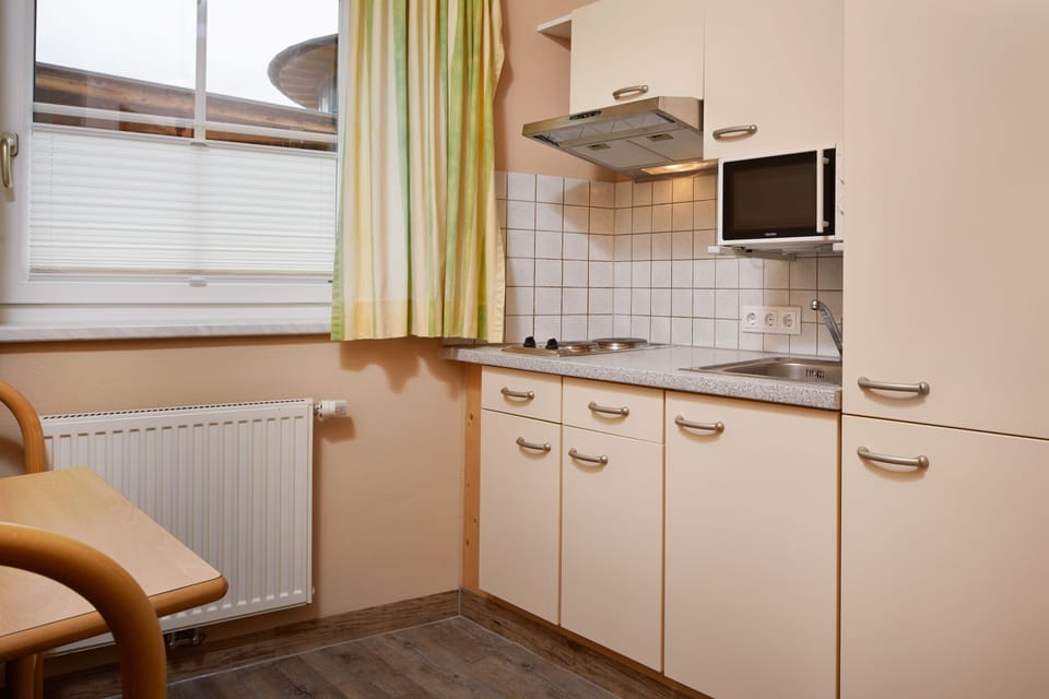 Condo, Annex Building (150m from main building) | Private kitchen | Microwave