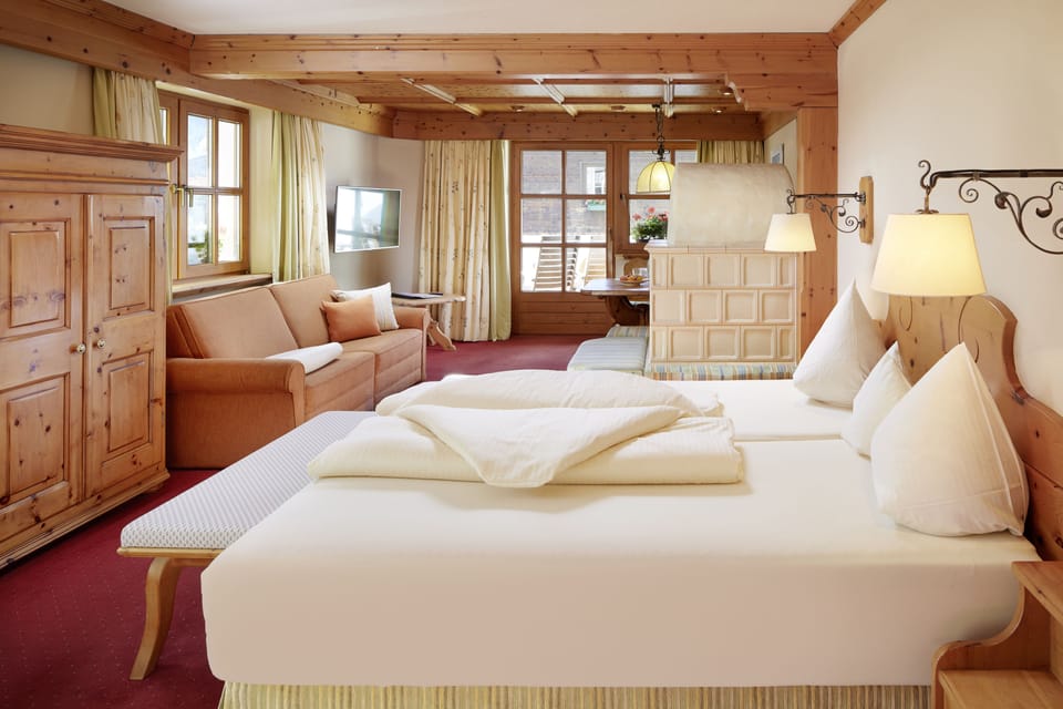 Family Suite, 2 Bedrooms (Tirolerhof) | Premium bedding, minibar, in-room safe, desk