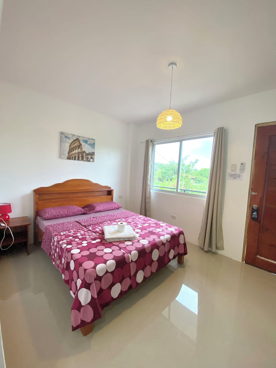 Basic Double Room, Balcony, Garden View