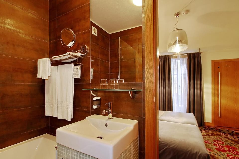 Free toiletries, hair dryer, towels, toilet paper