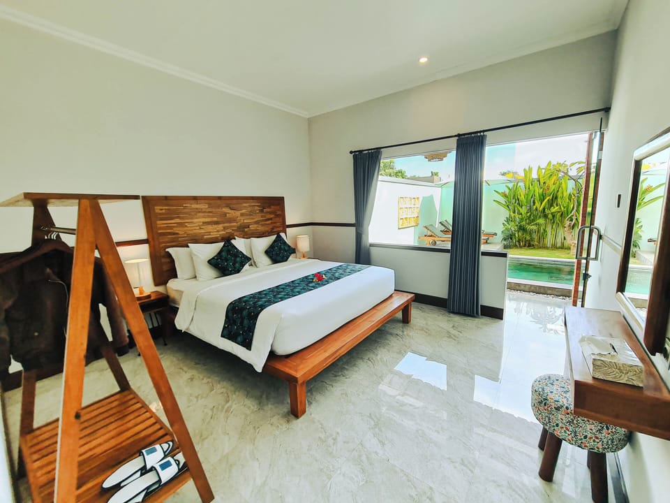 Villa, 1 Bedroom, Private Pool | 1 bedroom, in-room safe, free WiFi