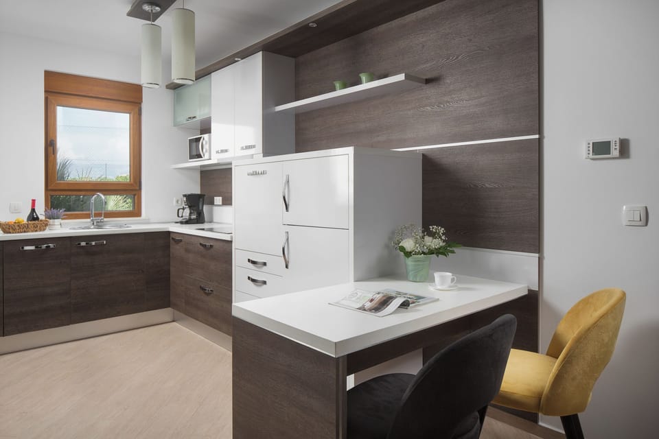 Comfort Villa, Private Pool | Private kitchen | Highchair