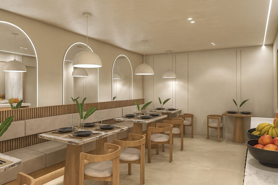 Breakfast area