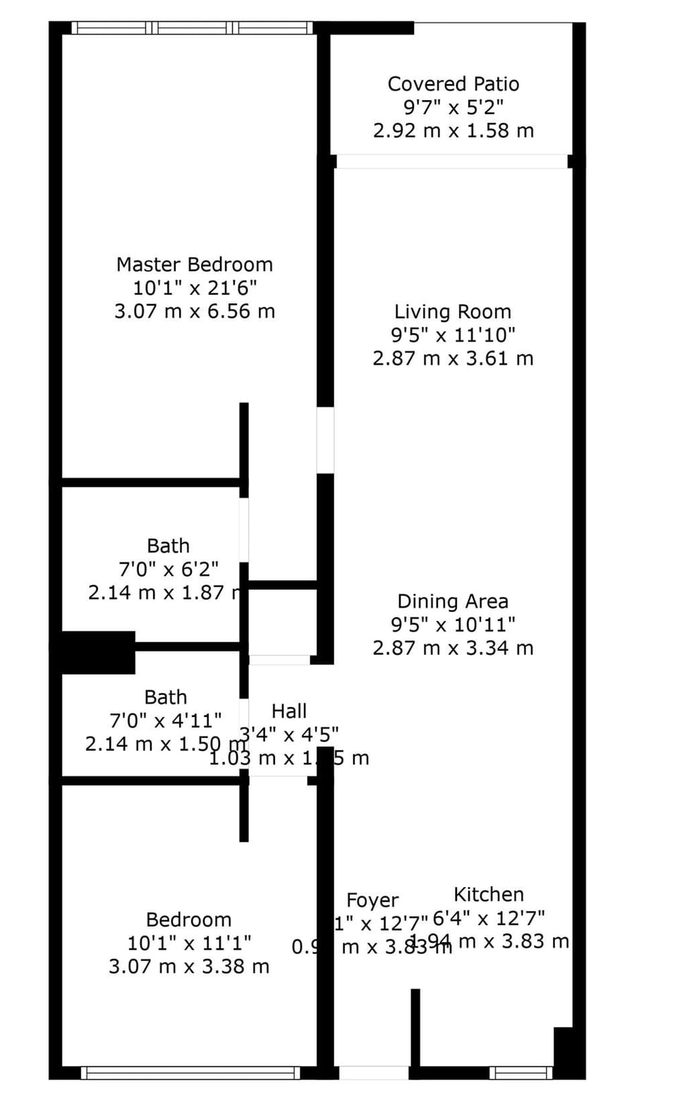 Apartment (2 Bedrooms) | Property amenity