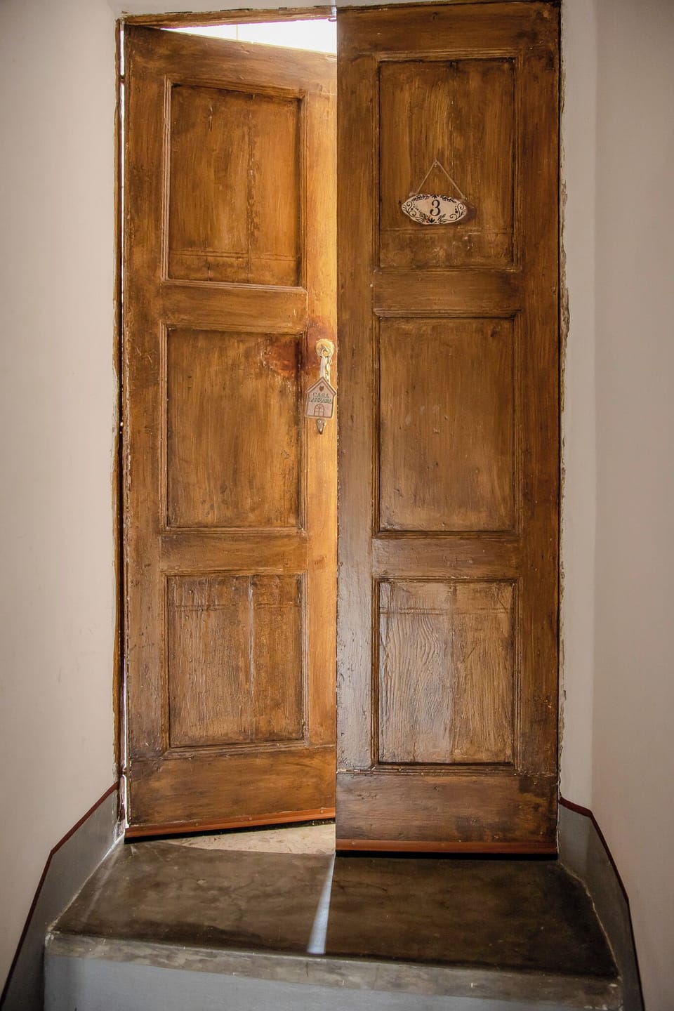 Interior entrance