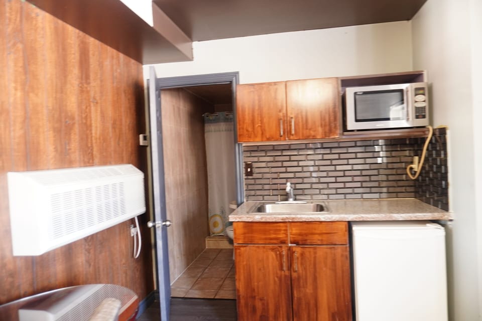 Family Studio Suite | Private kitchen | Mini-fridge, microwave