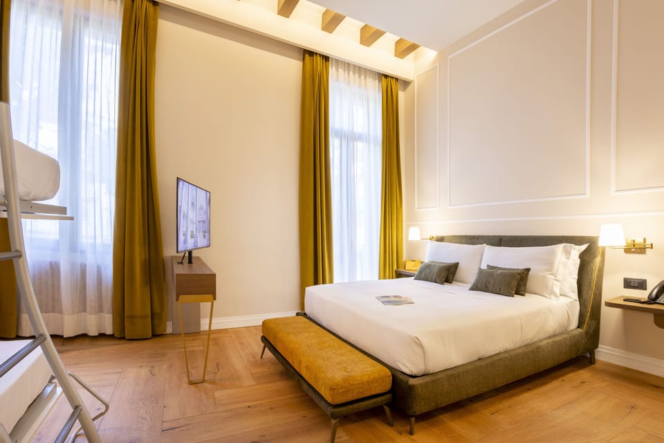 Family Quadruple Room | In-room safe, desk, iron/ironing board, free WiFi