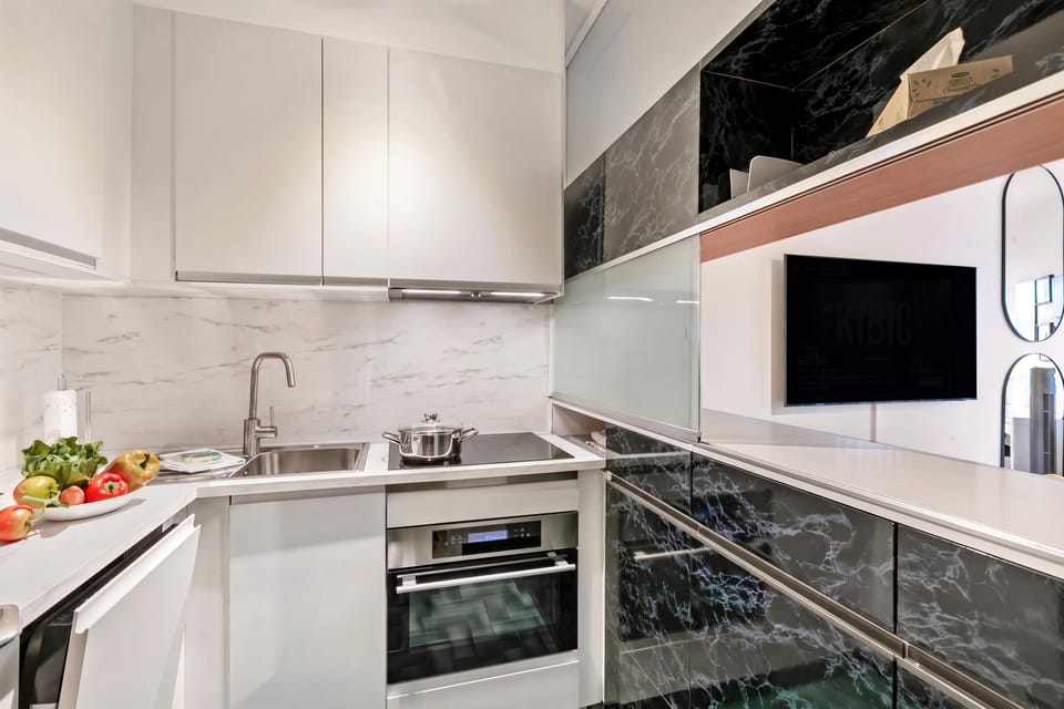 Standard Studio, Balcony, Mountain View (La Perla Sul Lago - Studio with) | Private kitchen